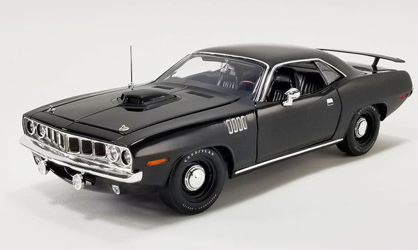 1971 Plymouth HEMI Cuda in Black  Ltd. Ed. ACME Die Cast Car A1806124 1:18
