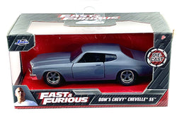 Jada Toys Fast & Furious Doms Chevy Chevelle SS Primer Gray Diecast 1:32